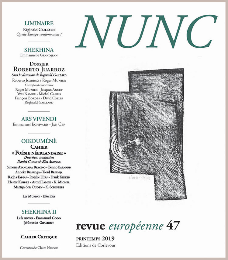revue nunc #47, clichy, france – publication