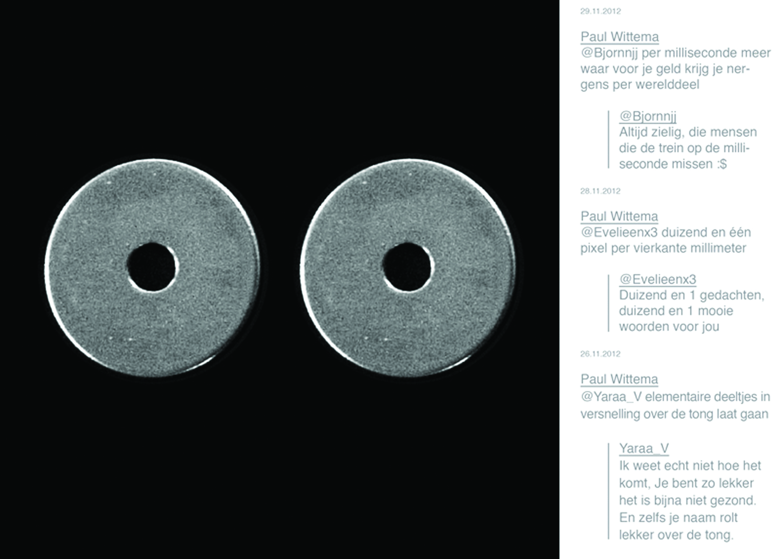 paul wittema (twitter), sightbook of work in stuttering – digital poetry