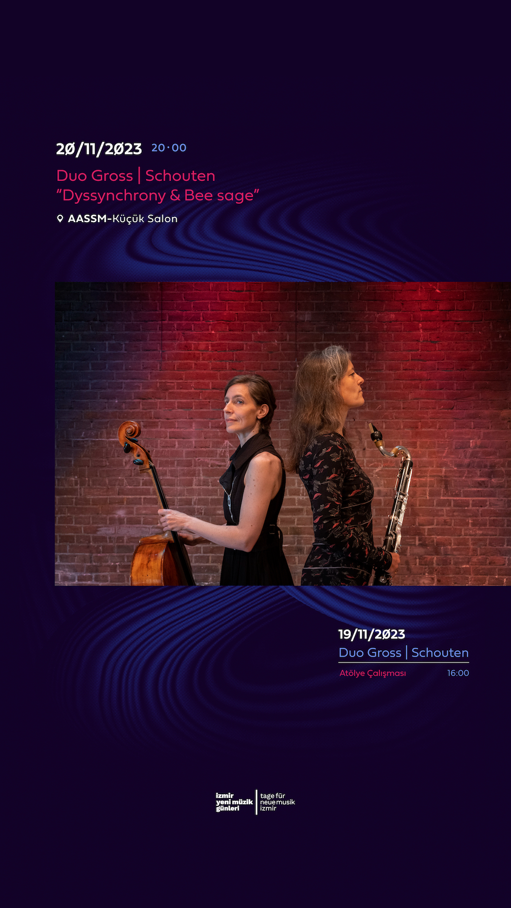 bee sage (2023), izmir new music days, turkey