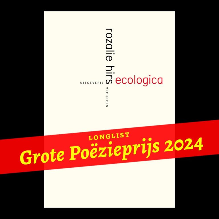 ecologica (2023) selected for longlist grote poëzieprijs 2024